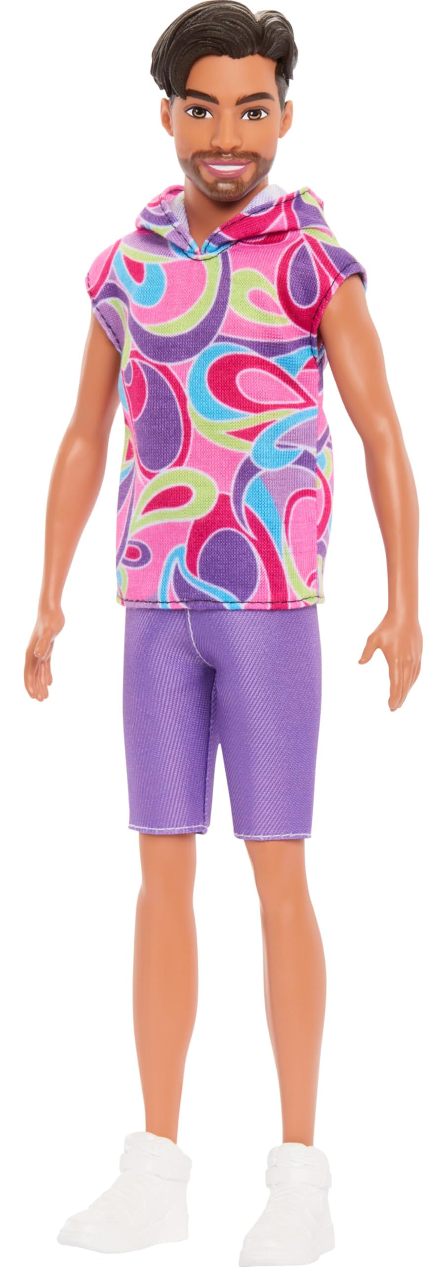 Barbie Fashionistas Ken Doll #227 – Totally Hair Inspired 65th Anniversary Collectible with Beard