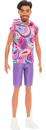 Barbie Fashionistas Ken Doll #227 – Totally Hair Inspired 65th Anniversary Collectible with Beard