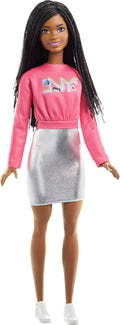 Barbie It Takes Two Brooklyn Roberts Doll - Pink NYC Shirt, Metallic Skirt, White Sneakers