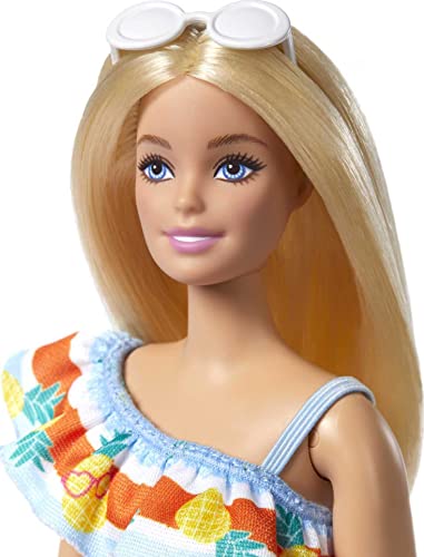Barbie Loves the Ocean Doll with Blonde Hair and Floral Sundress - Recycled Plastics