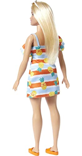 Barbie Loves the Ocean Doll with Blonde Hair and Floral Sundress - Recycled Plastics