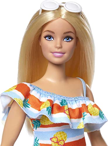 Barbie Loves the Ocean Doll with Blonde Hair and Floral Sundress - Recycled Plastics