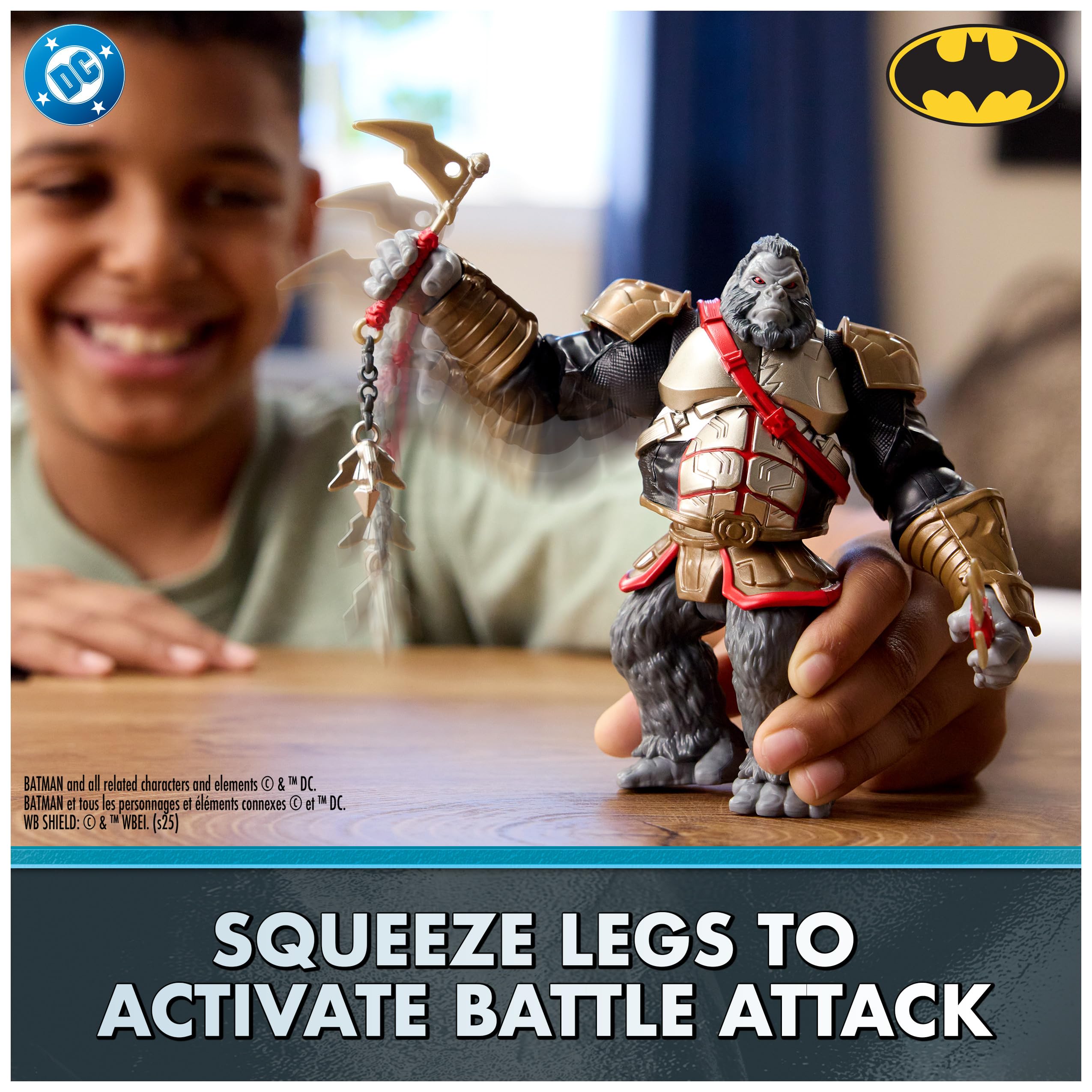 Batman Ninja Strike Battle Clash 6-Inch Action Figure with 2 Ninja Accessories