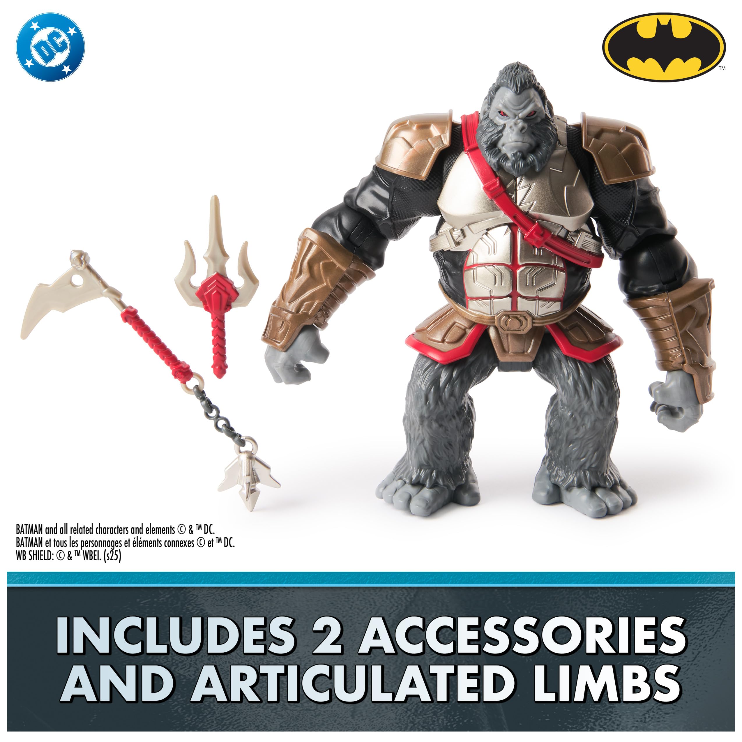 Batman Ninja Strike Battle Clash 6-Inch Action Figure with 2 Ninja Accessories