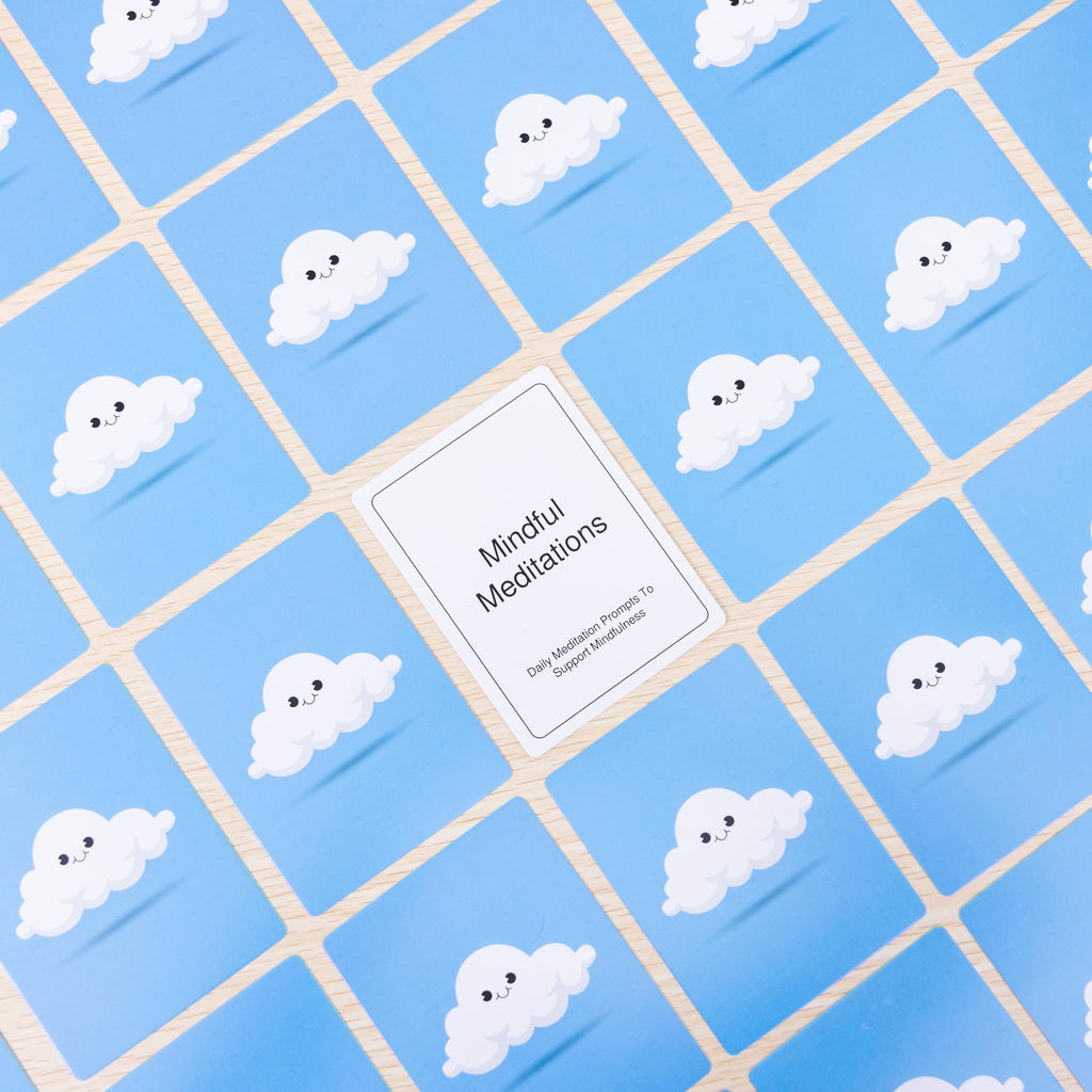BayWel 100 Mindful Meditations Cards – Guided Prompts for Stress Relief, Focus & Self-Care