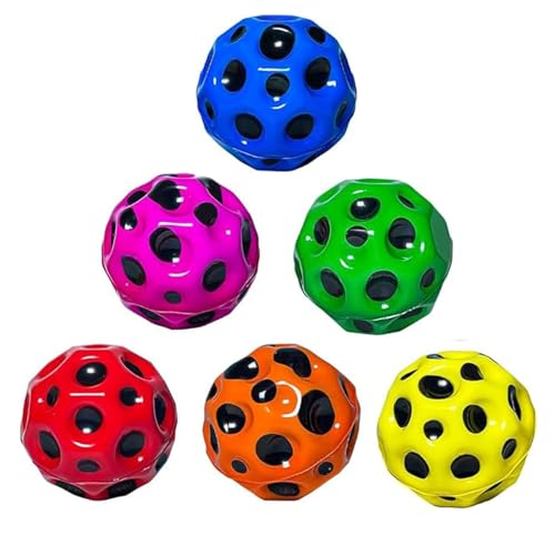 BBLING High Bouncing Balls – 6-Pack for Hand-Eye Coordination, Indoor & Outdoor Play