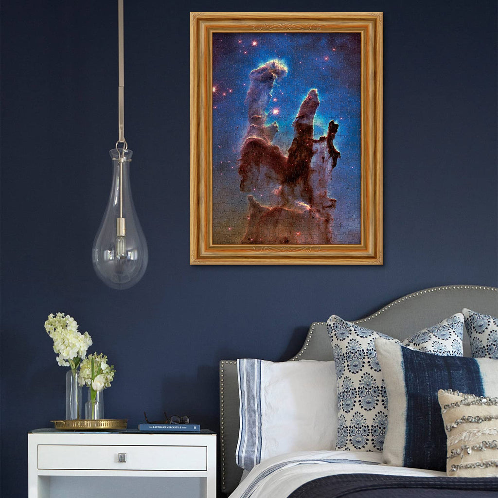 BBOLDIN Space Puzzle 1000 Pieces – Hubble Pillars of Creation Jigsaw for Adults