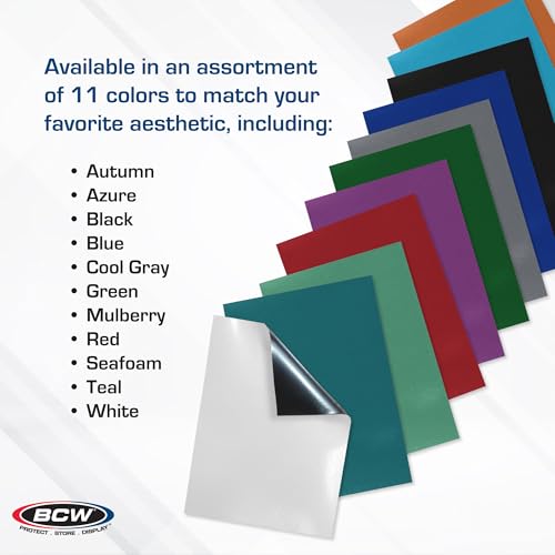 BCW Elite2 Matte Card Sleeves – Mulberry | Anti-Glare Front | Textured Back | 100 Pack