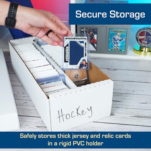 BCW Thick Card Topload Holder 10-Pack – 168pt Rigid PVC for Relic & Patch Cards