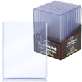 BCW Thick Card Topload Holder 240pt (7mm) – Rigid PVC Protective Sleeves for Relic, Patch & Jersey Cards