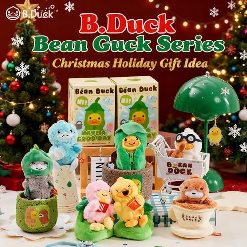 B.Duck Bean Duck Blind Box Plush Keychain – Cute Collectible Toy with Hidden Secret Edition