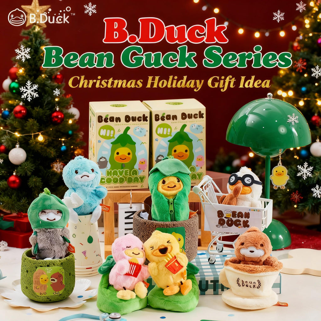 B.Duck Bean Duck Blind Box Plush Keychain – Cute Collectible Toy with Hidden Secret Edition