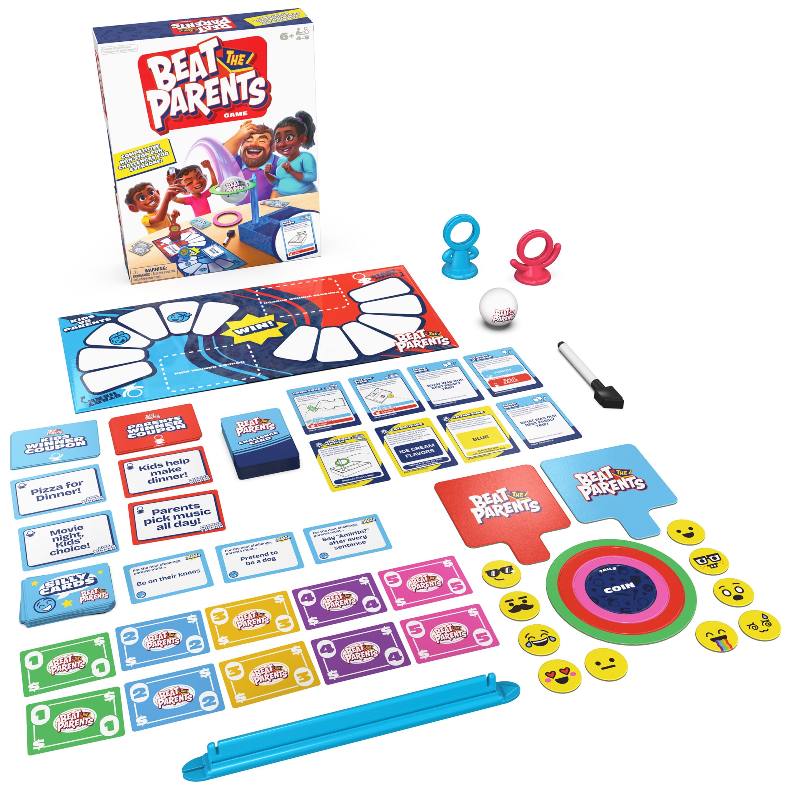 Beat the Parents 2025 Edition – New Challenges & Cards for Family Game Night