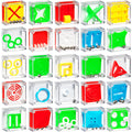 Bedwina Mini Cube Puzzle Set - 24 Pack of Brain Teaser Maze Ball Games for Kids Teens Adults Party Favors