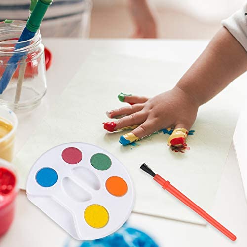 Bedwina Mini Watercolor Paint Set - Bulk Pack of 24 for Kids Party Favors
