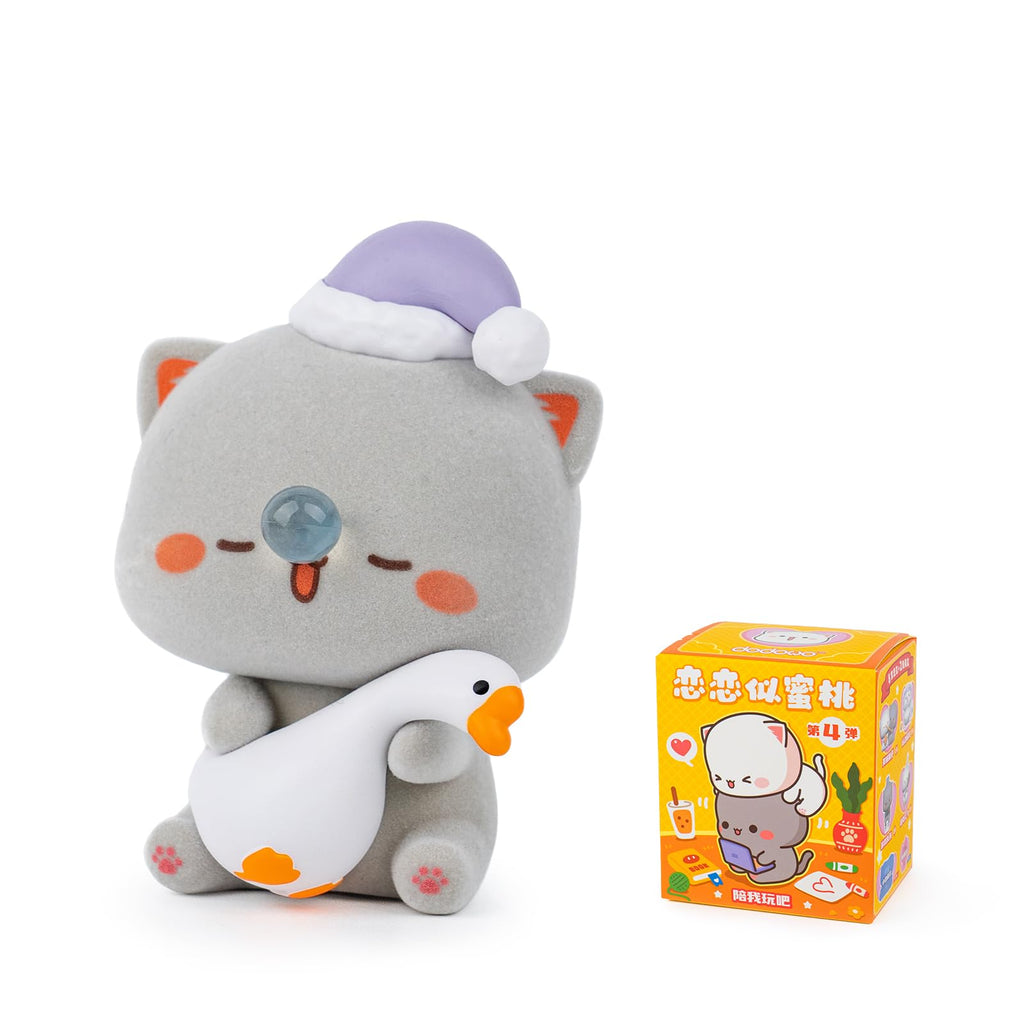 BEEMAI Mitao Cat Love is Like A Peach Series Blind Box - Kawaii Collectible Figures