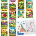 BenLouis 24-Pack Dinosaur Mini Coloring Books - Small Activity Books for Kids, Dino Party Favors, Goodie Bag Stuffers