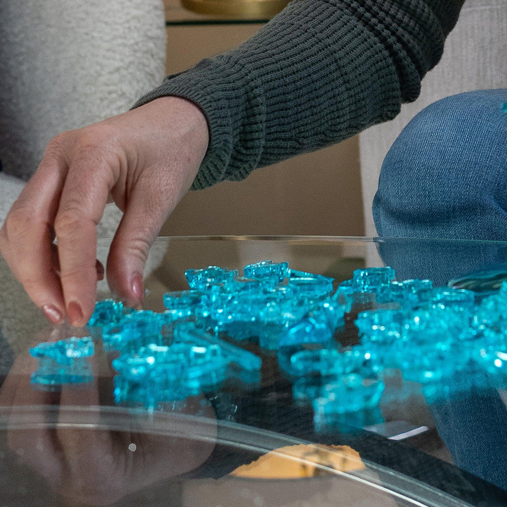 BePuzzled Disney Platinum Marie 3D Crystal Puzzle – 45-Piece Translucent Sculpture, Ages 12+