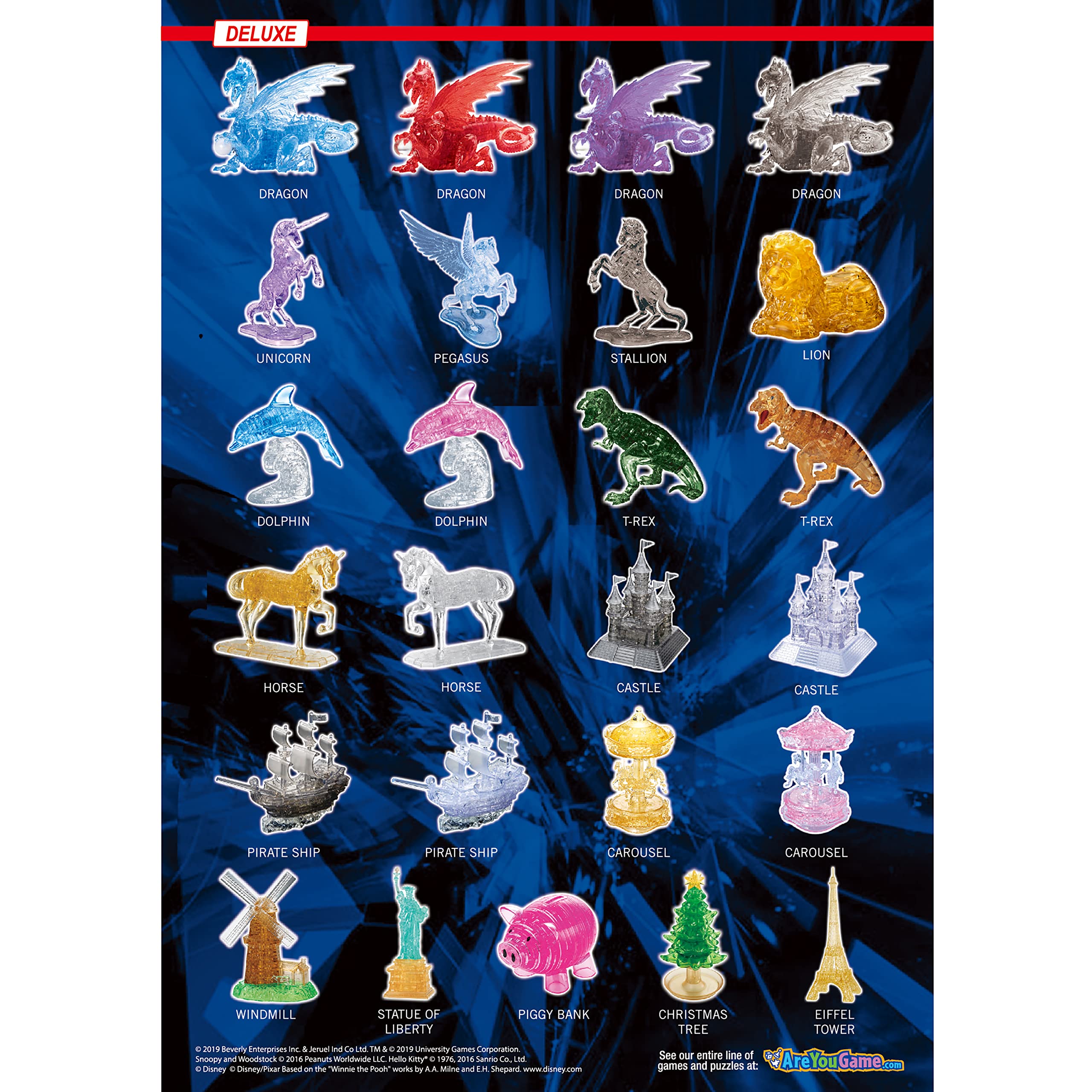 BePuzzled Turtles Original 3D Crystal Puzzle – 37 Pieces, Translucent Green, Ages 12+