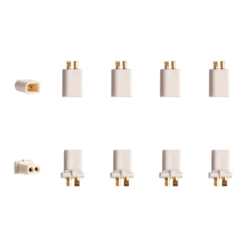 BETAFPV BT2.0 Connectors Set - 10pcs Male & Female 1.0mm Banana Connector for 1S Whoop Drone