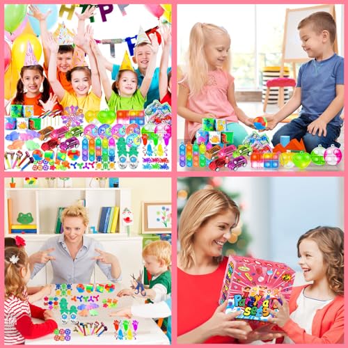 BicMan 150-Piece Party Favors for Kids – Fidget Toys, Goodie Bag Stuffers, Carnival Prizes, Classroom Treats