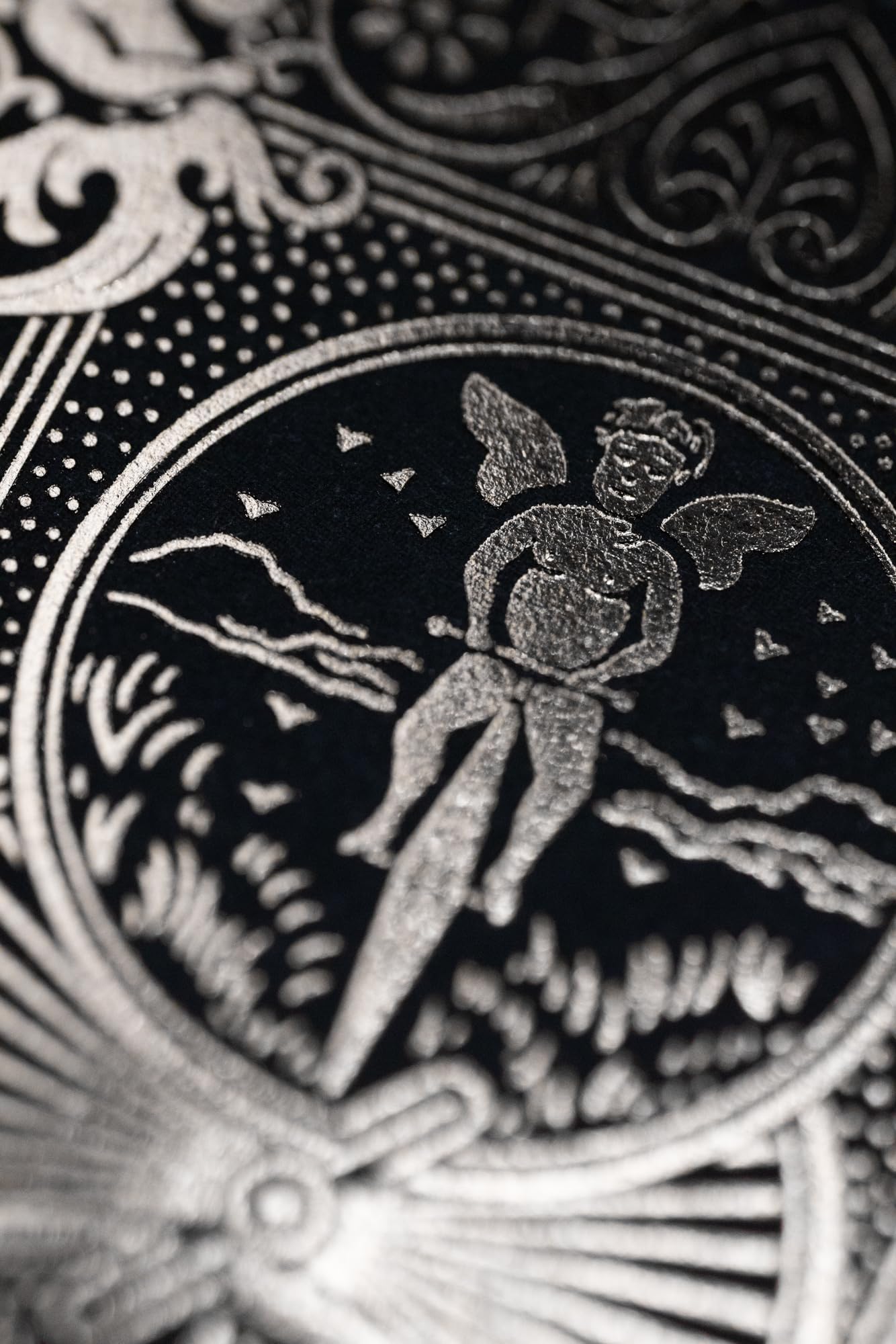 Bicycle Black and Silver Metalluxe Playing Cards – Premium Foil Deck, Classic Poker Size, Made in USA