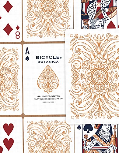 Bicycle Botanica Premium Playing Cards – Single Deck with Copper Foil