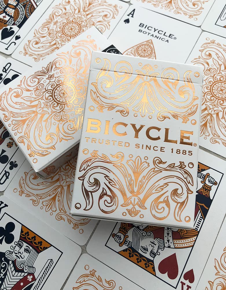 Bicycle Botanica Premium Playing Cards – Single Deck with Copper Foil
