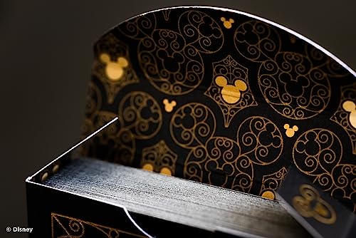 Bicycle Disney Mickey Mouse Black and Gold Playing Cards with Metalluxe Foil