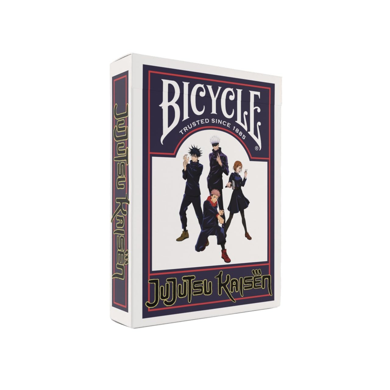 Bicycle Jujutsu Kaisen Collectible Deck of Cards – Official Anime Playing Cards, Poker Size, 52 Cards