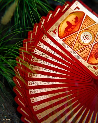 Bicycle Lion King Playing Cards – 1 Deck with Custom Court Cards and Gold Foil Accents