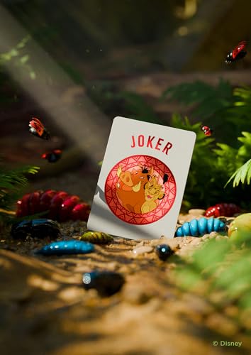 Bicycle Lion King Playing Cards – 1 Deck with Custom Court Cards and Gold Foil Accents
