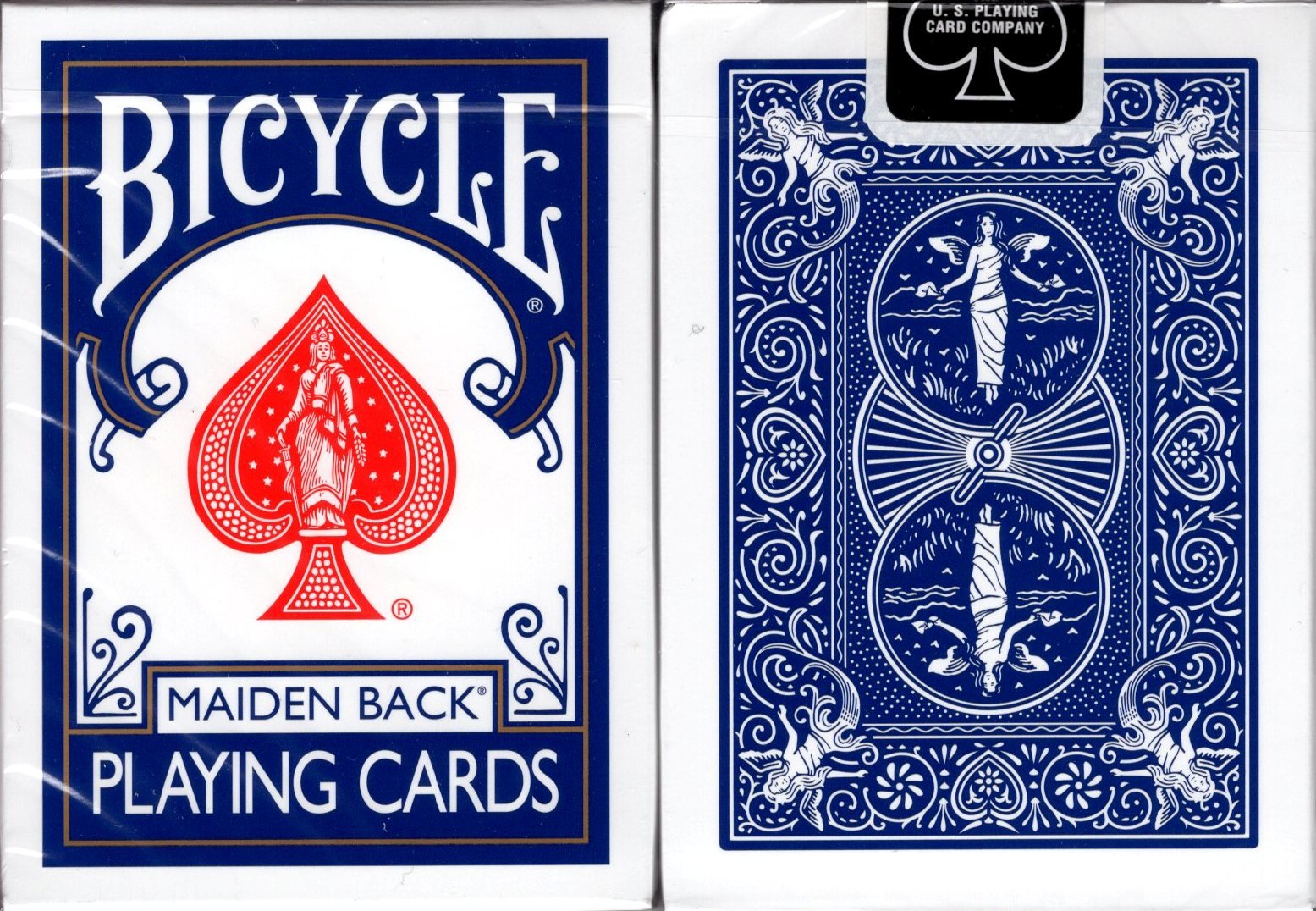 Bicycle Marked Maiden Back Trick Playing Cards – Choose Red or Blue