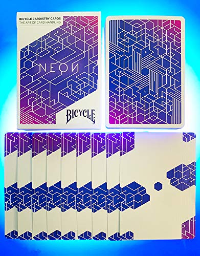 Bicycle Neon Orange Cardistry Deck – Non-Playable, Designed for Flourishes and Spreads