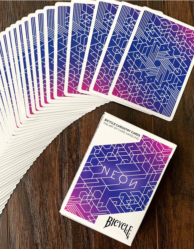 Bicycle Neon Orange Cardistry Deck – Non-Playable, Designed for Flourishes and Spreads