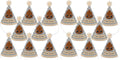Big Dot of Happiness Poop Emoji Mini Cone Party Hats – Set of 8 for Poop-Themed Parties
