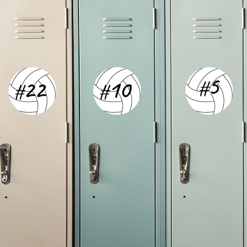 Big Dot of Happiness Volleyball Cutouts - 20 Double-Sided 5.5-Inch Premium Paper Decorations for Sports Parties, Birthdays, and Team Events