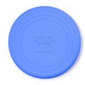 Bigjigs Toys Silicone Frisbee Flying Disc for Kids - Ocean Blue Flexible Beach Toy