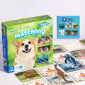 Bilingual Spanish English Animal Memory Game – 72 Cards (36 Pairs) for Language Learning & ESL