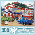 Bits and Pieces 300-Piece Jigsaw Puzzle – Frank's Friendly Service by Kay Lamb Shannon (18" x 24")