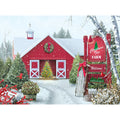 Bits and Pieces Christmas Tree Farm Jigsaw Puzzle by Alan Giana – 1000 Pieces, 20" x 27", Winter Snow Scene