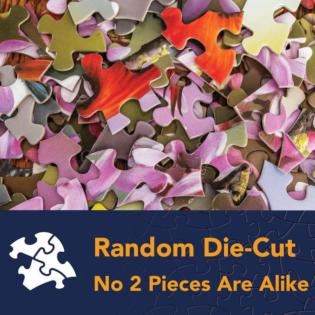 Bits and Pieces Colorful House Near The Lake Jigsaw Puzzle – 1000 or 300 Piece Scenic Landscape by Image World
