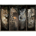 Bits and Pieces Pride of Africa 1000 Piece Jigsaw Puzzle – African Wildlife Art by Ruane Manning