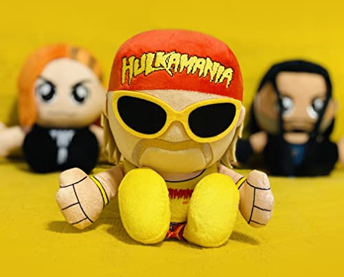 Bleacher Creatures WWE Hulk Hogan 8" Kuricha Sitting Plush - Soft Chibi-Style Toy