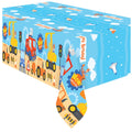Blippi Tablecloth 54x108 inches – Treasures Gifted Licensed Plastic Party Table Cover
