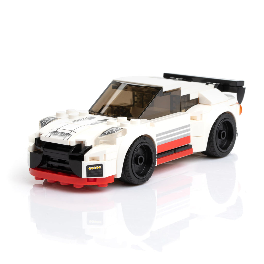 Block Builder Racing Car Building Block Set – 229 Pieces for Kids and Adults