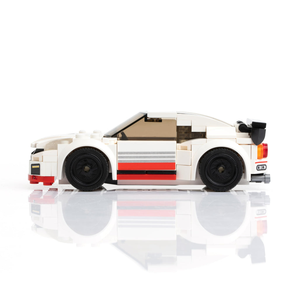 Block Builder Racing Car Building Block Set – 229 Pieces for Kids and Adults