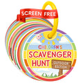 Blu Jay Children's Scavenger Hunt Outdoor Edition – 20 Double-Sided Toddler Activity Cards with Detachable Ring