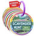 Blu Jay Toddler Travel Scavenger Hunt – 28 Double-Sided Cards with Detachable Ring (Ages 2+)