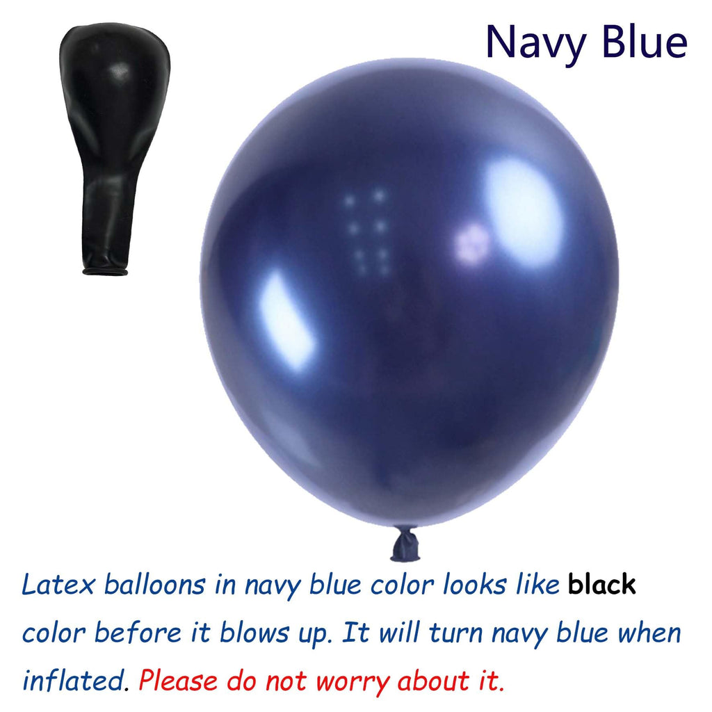 Blue 27th Birthday Decoration Set for Men – 31-Piece Banner, Foil & Latex Balloons